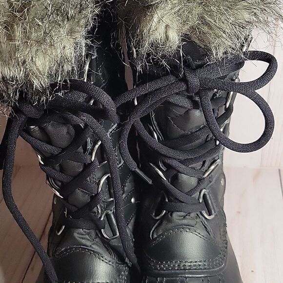 Sorel Tofino II Womens Waterproof Winter Snow Boots Black Stone Sz 6 1472591011 - Picture 6 of 11